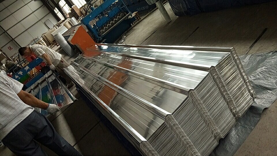 压型合金铝板，水波纹瓦楞铝板 ，涂层压型铝板生产